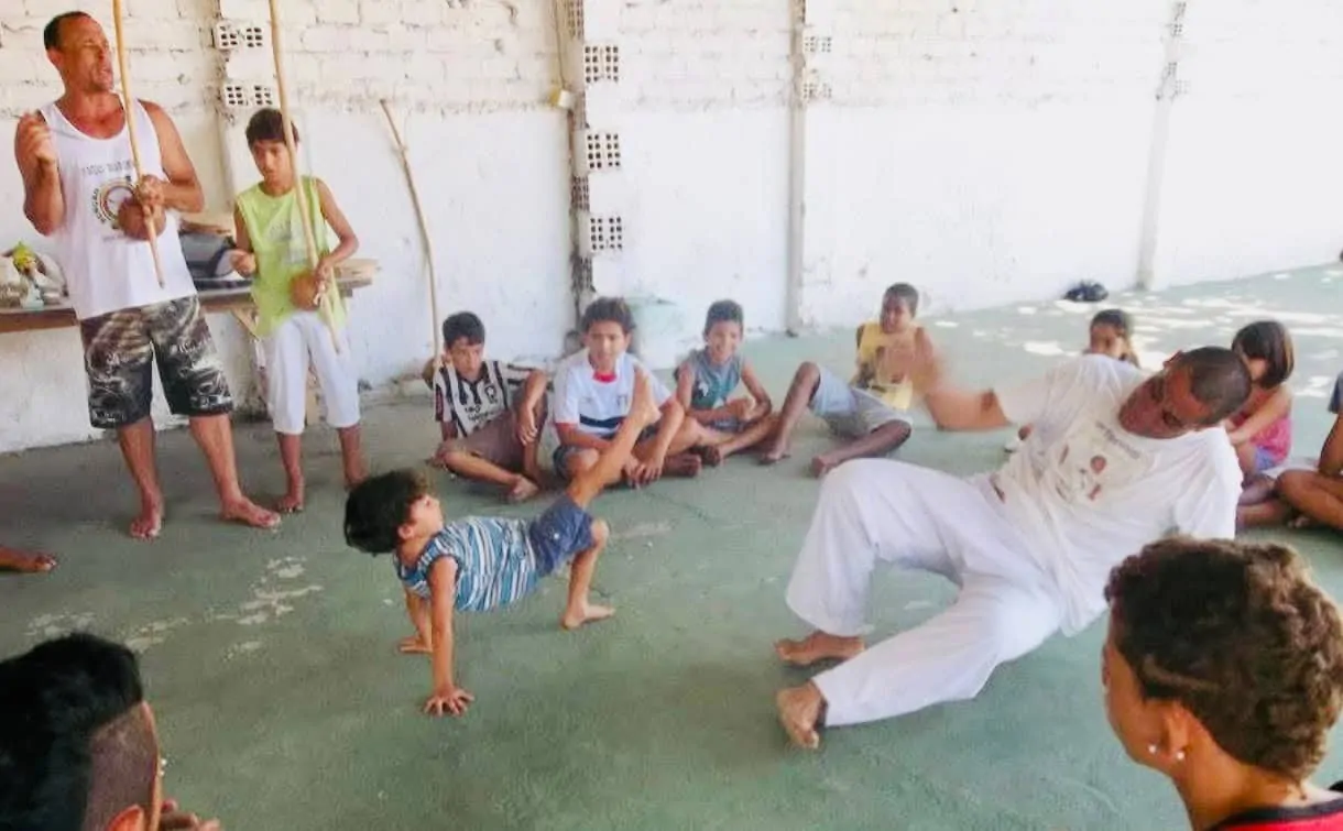 Capoeira with Mestre Sérgio